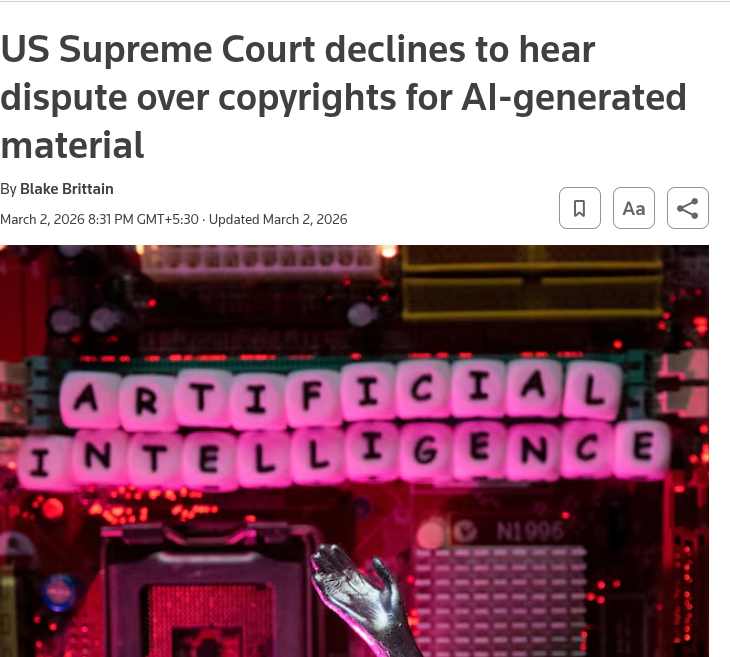 Copyright ruling screenshot