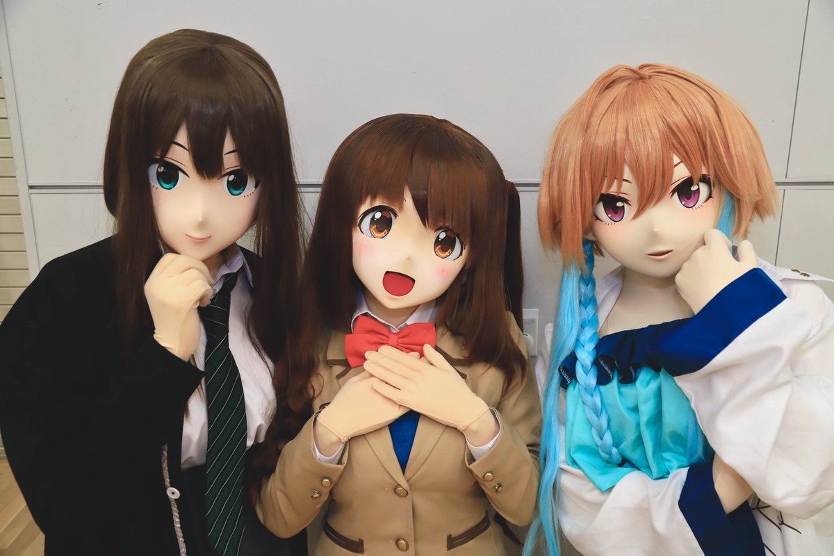 kig_Doll4 飛鳥ちゃんにも会えました!! #着ぐるみ #kigurumi 卯月：私