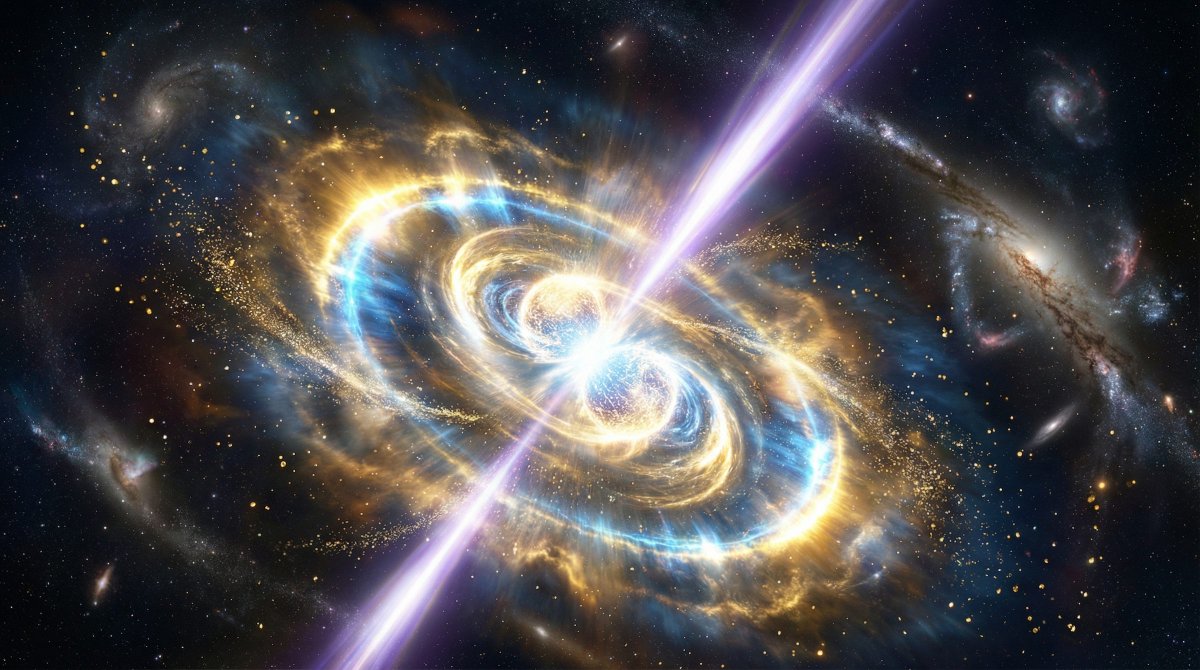 astrogeeksbr's tweet image. O ouro do seu anel nasceu em uma explosao estelar! Duas estrelas colidiram e criaram metais preciosos. #Astronomia #Kilonova #Ciencia #Espaco #Estrelas

Para saber mais: astrogeeks.com.br/ouro-formado-e…