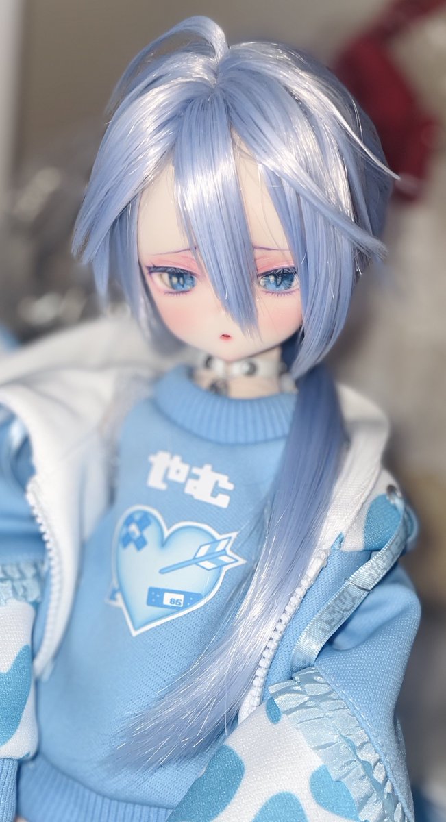 みて〜！初キャラド完成しました！お洋服は個人的に好きなお洋服を着せているだけなのでキャラとは関係ないです