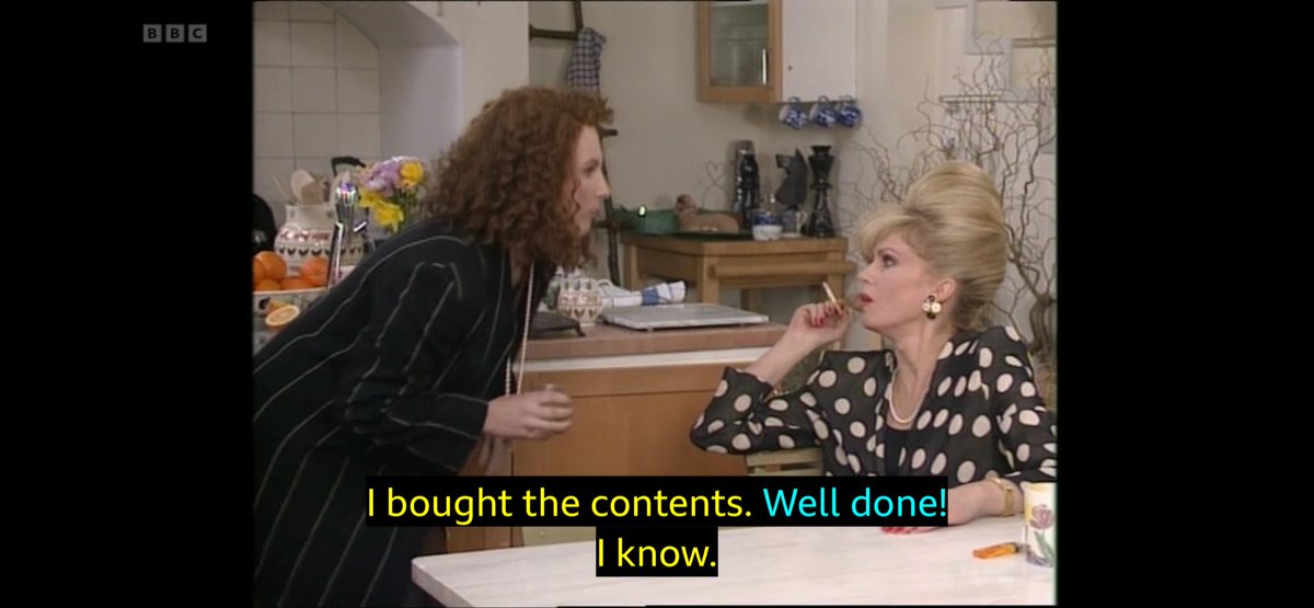 No context Absolutely Fabulous tweet media