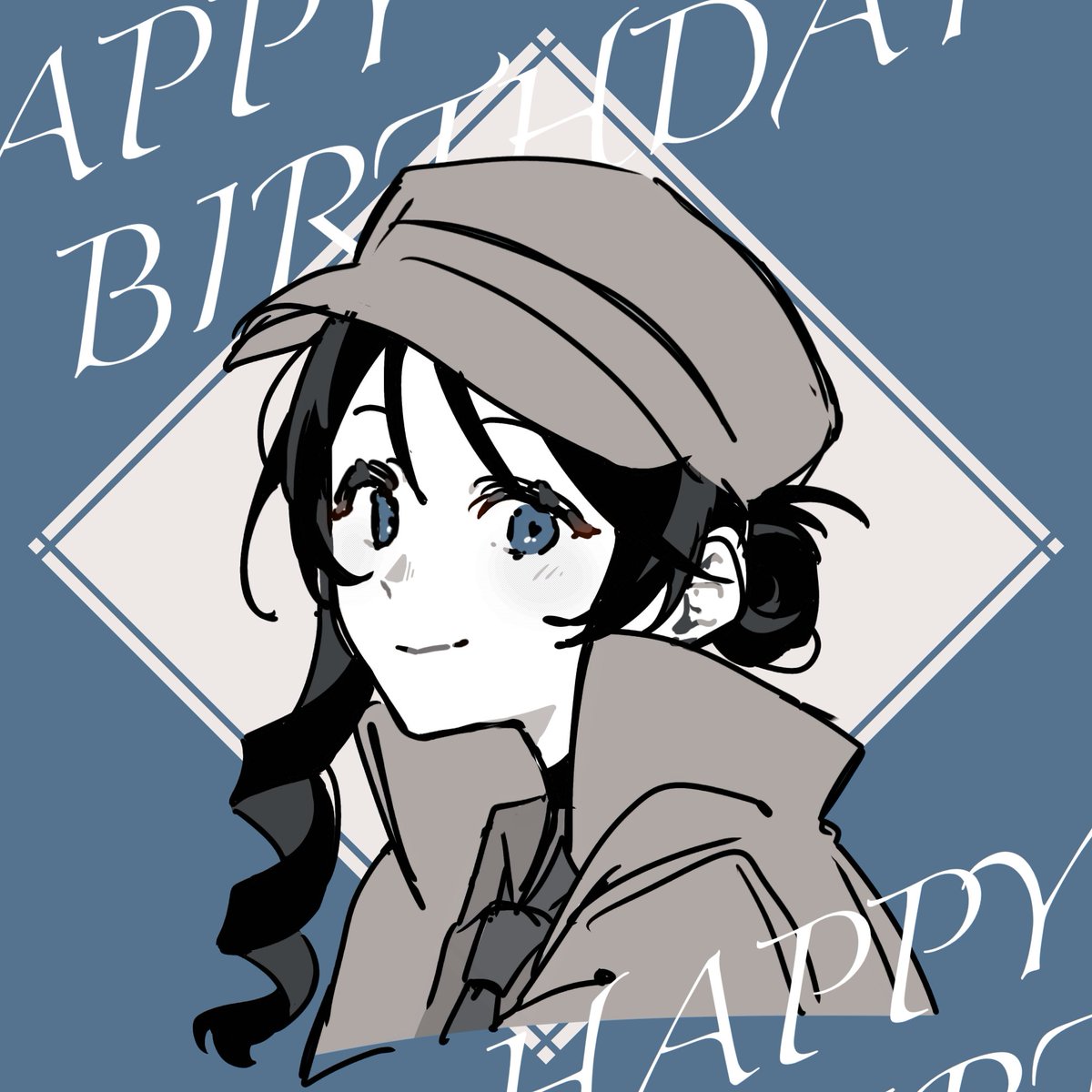 usame_same_'s tweet photo. #辻斬りならぬ辻描き　
お誕生日おめでとう〜🥳❣️❣️ https://t.co/KB8NOfeYrS