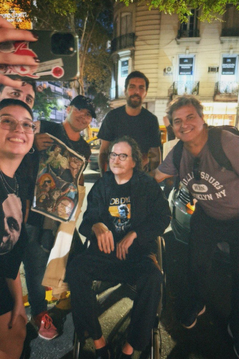 Solamente voy a decir que viví un momento mágico y sigo en shock, te amo García sos el mejor músico de este país