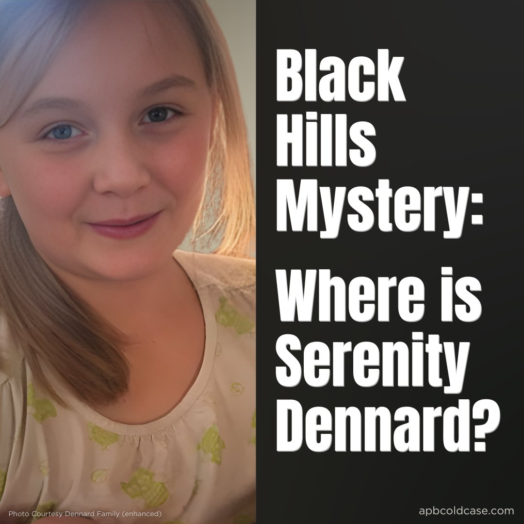 ChiefMarkSpawn's tweet photo. A 9-year-old girl walks into the frozen Black Hills of South Dakota with no coat as a snowstorm approaches… and vanishes. Was she hiding—or did someone take her? After miles of searching rugged terrain, one chilling question remains: Where is Serenity Dennard?  #TrueCrime https://t.co/rL5K4eYvB7