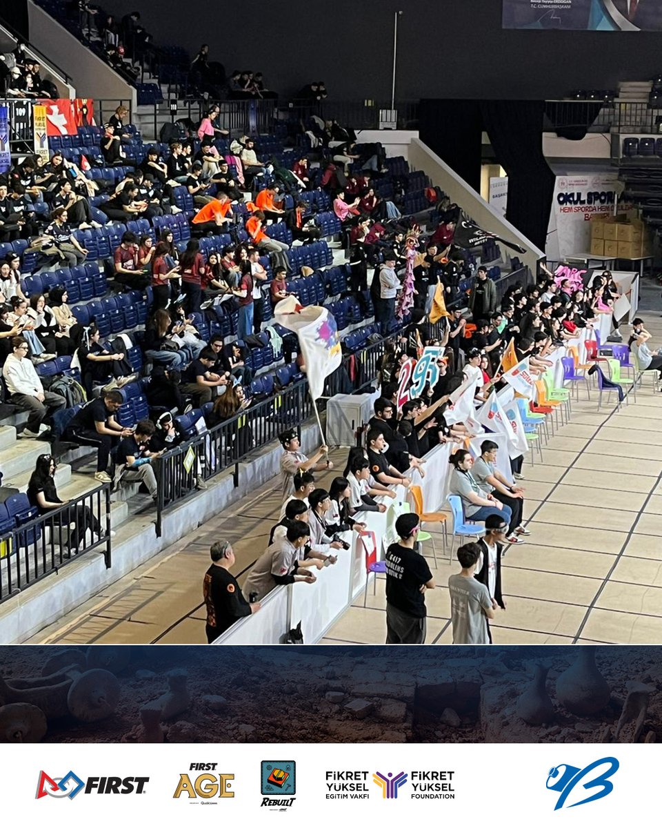 BirikimPilleri's tweet photo. FRC heyecanı, 25 Mart’ta Türkiye Atletizm Federasyonu Atletizm Salonu’nda gerçekleşecek ikinci etapla devam ediyor. Yeniden görüşmek üzere!

#BirikimPilleri #FirstRoboticsCompetition #FırstAge #Robots #FRC #FRCTürkiye #FikretYükselFoundation #İstanbul #Ankara https://t.co/OlgVthpGtp