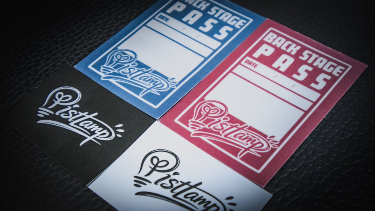 PistLamp's tweet photo. PistLamp Information
New Official Goods

Go on sale on 3/14〜.

PRICE
BACK STAGE PASS   ￥500/枚
Logo Sticker  ￥100/枚 https://t.co/hJjhkGaTMY