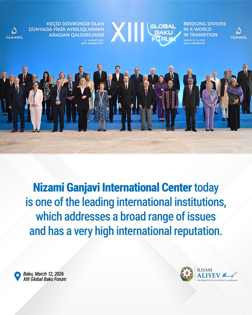 Ilham Aliyev tweet media