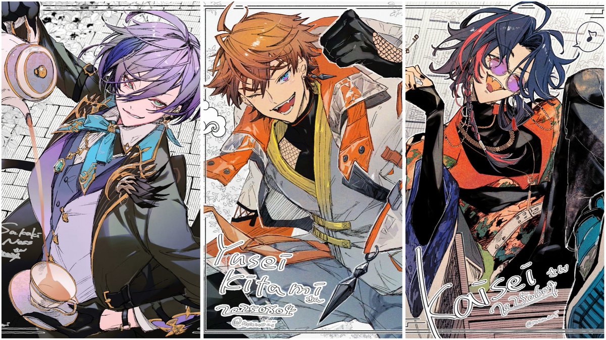 #3SKMART #3SKM_2ndANV
2周年おめでとうございます🎉今まで描いた絵でお祝いです🎉