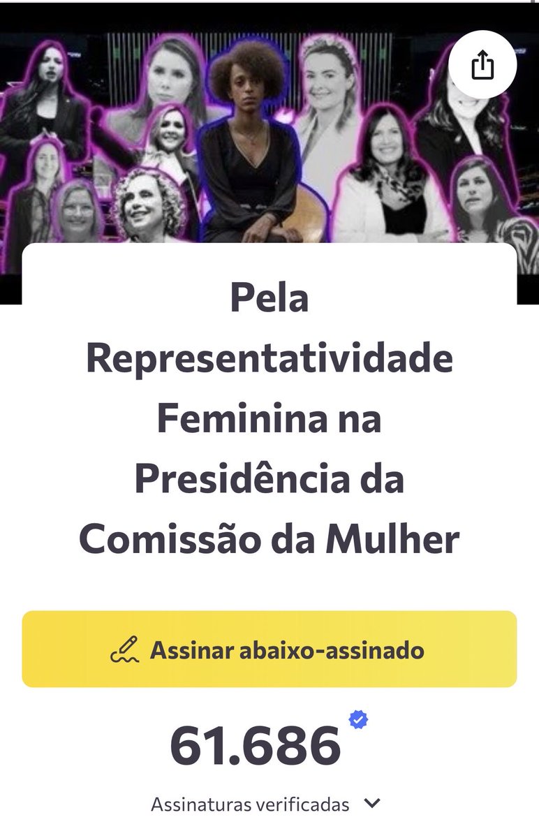Se você também não se sente representada, assine e manifeste sua posição aqui. 👇

c.org/92qHd7CGFn