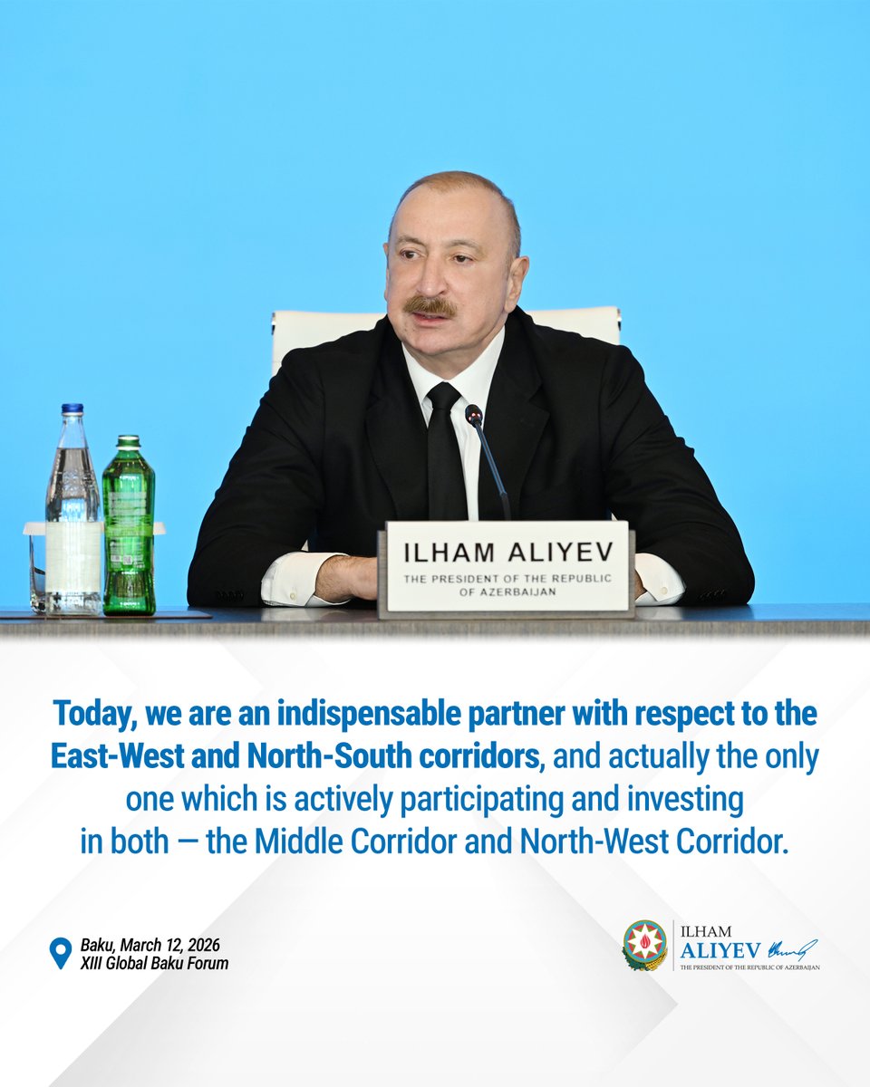 Ilham Aliyev tweet media