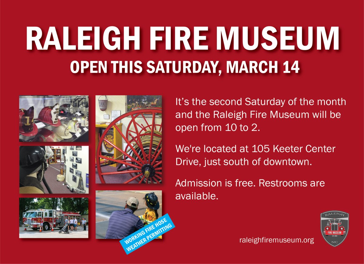 Raleigh Fire Museum tweet media