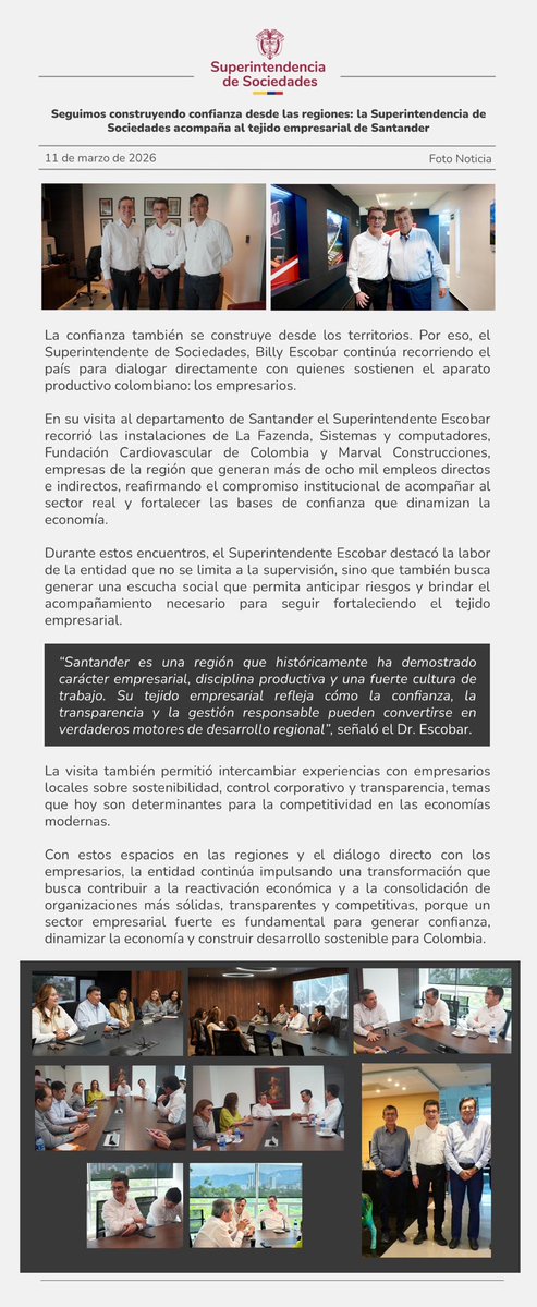 Superintendencia de Sociedades tweet media