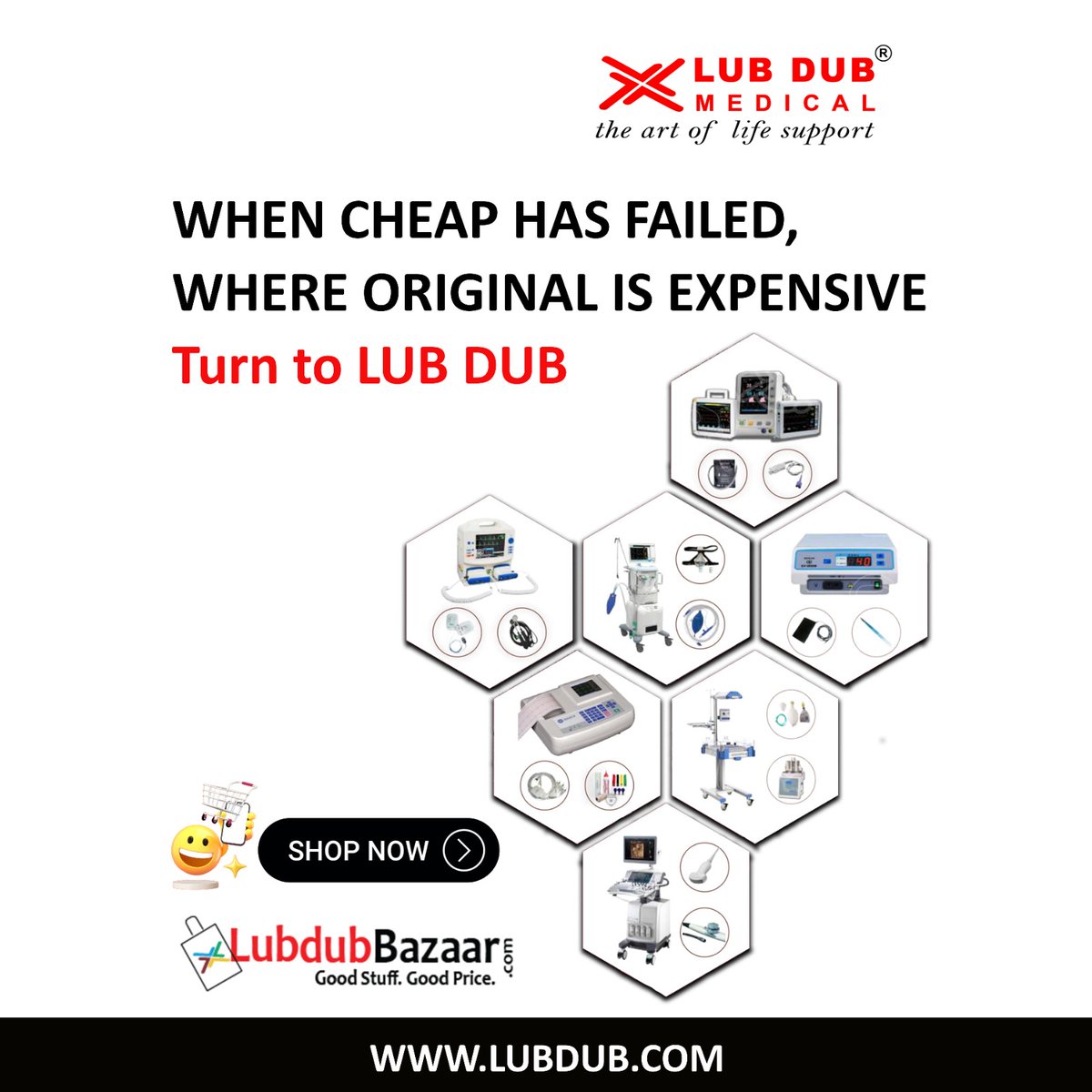 Lub_Dub_Biomed's tweet image. Turn to LUB DUB.
Because your equipment deserves better.

#LubDubMedical #MedicalAccessories #BiomedicalSupplies #QualityOverCheap #HospitalEquipment #HealthcareInnovation #ReliableAccessories #MedicalDevicesIndia #BiomedicalEngineering #ChooseQualitya