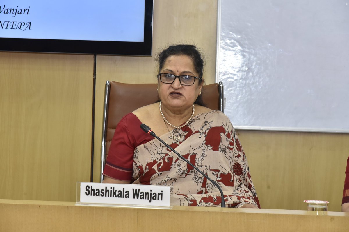 NIEPA_Official's tweet photo. #NIEPA is organizing the #IPEM programme under #ITEC #MEA commencing from 10 March 2026. Professor Shashikala Wanjari, VC, NIEPA inaugurated the two weeks programme which is attended by twenty seven education officers from fifteen countries. https://t.co/JyRsZUP58Z