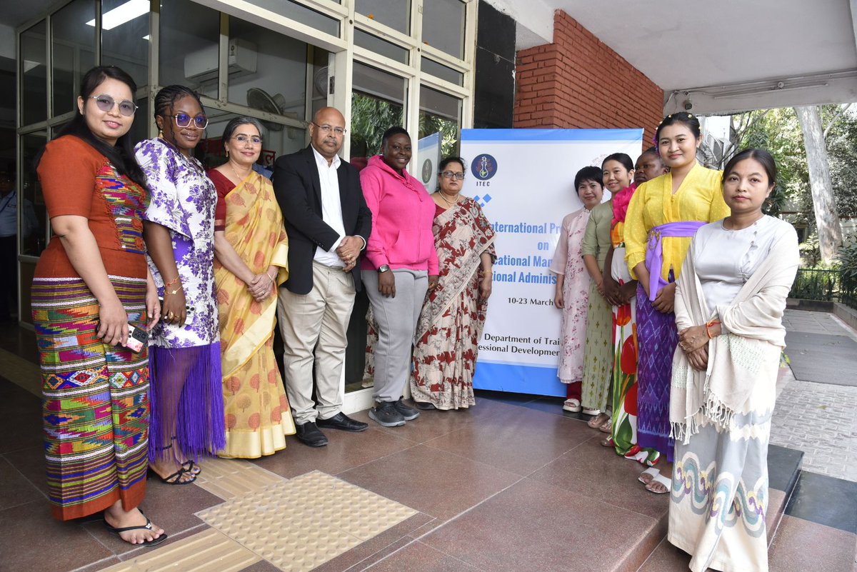 NIEPA_Official's tweet photo. #NIEPA is organizing the #IPEM programme under #ITEC #MEA commencing from 10 March 2026. Professor Shashikala Wanjari, VC, NIEPA inaugurated the two weeks programme which is attended by twenty seven education officers from fifteen countries. https://t.co/JyRsZUP58Z