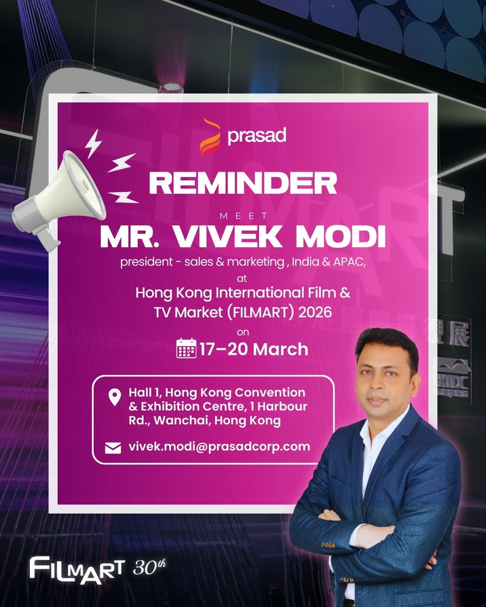 Prasad Corp tweet media