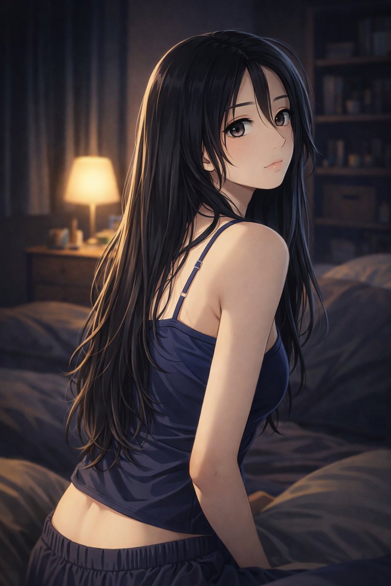 shin59m's tweet image. 夜の余韻
Lingering Night
#night #softlight #animeart #illustration #calm