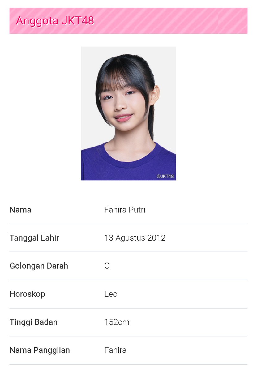 Ini jsd apa gimana nih?? alias kok bisa sama tanggal lahirnya dek <a href="/Maira_JKT48/">Humaira Ramadhani</a>  @.Fahira😄😄