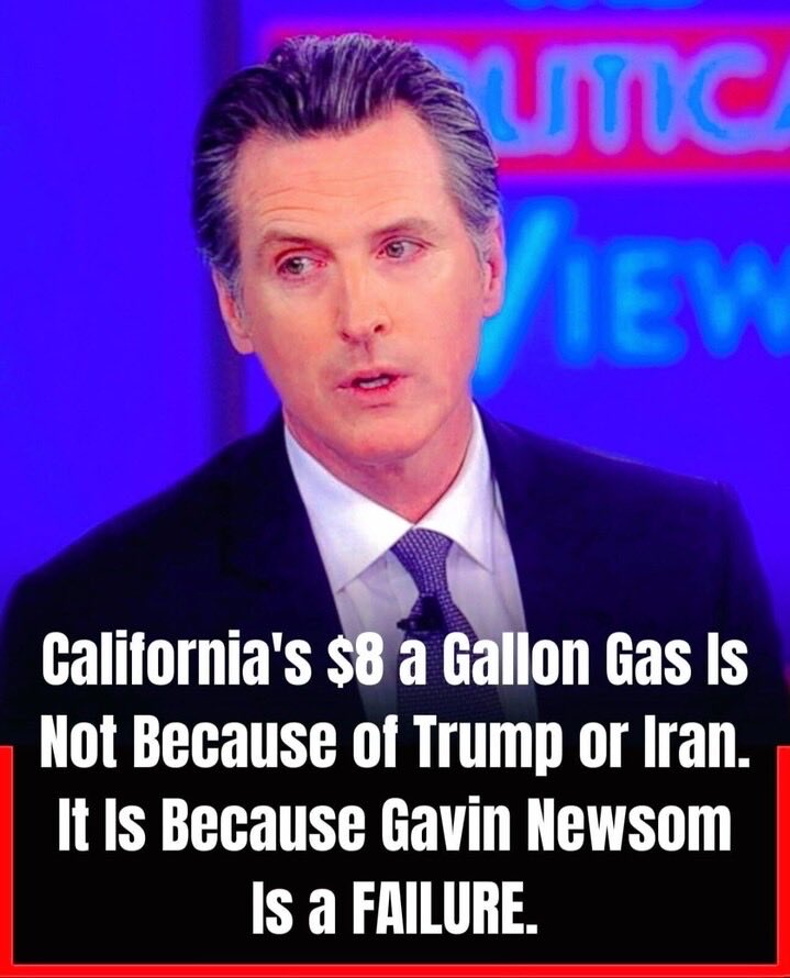 OneBadDude_'s tweet photo. Gavin Newsom is a failure https://t.co/kZKlq0qSh8