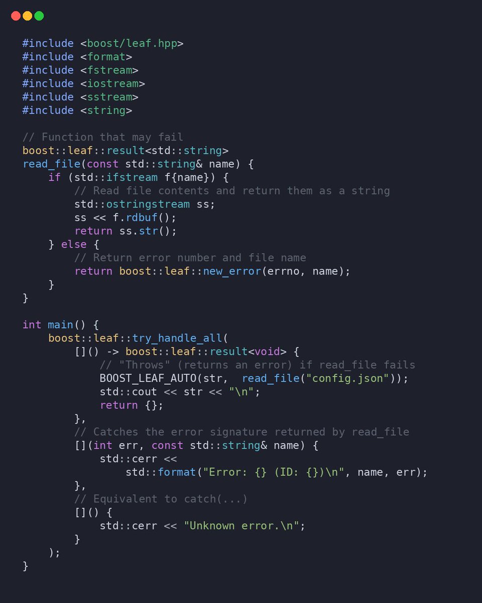 Boost C++ | Open Source Libraries tweet media