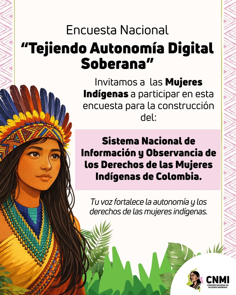 Comisión Nacional de Mujeres Indígenas -Colombia tweet media