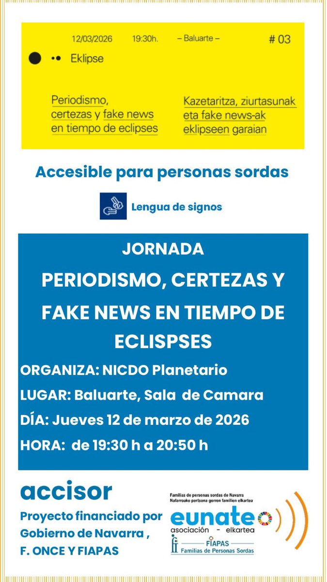 Asociación Eunate tweet media