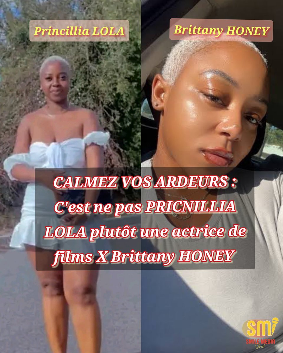 e_ntunusu's tweet photo. ❤️🔥❌Après vérification de mes yeux brillants de journaliste le constant est que la celle sur les images n’est absolument pas PRINCILLIA mais une certaine BRITTANY HONEY, une actrice de films pour adultes.
#PriscilliaLola #FakeNews #CongoBuzz #VérificationFaites #RéseauxSociaux https://t.co/woA2j2buei