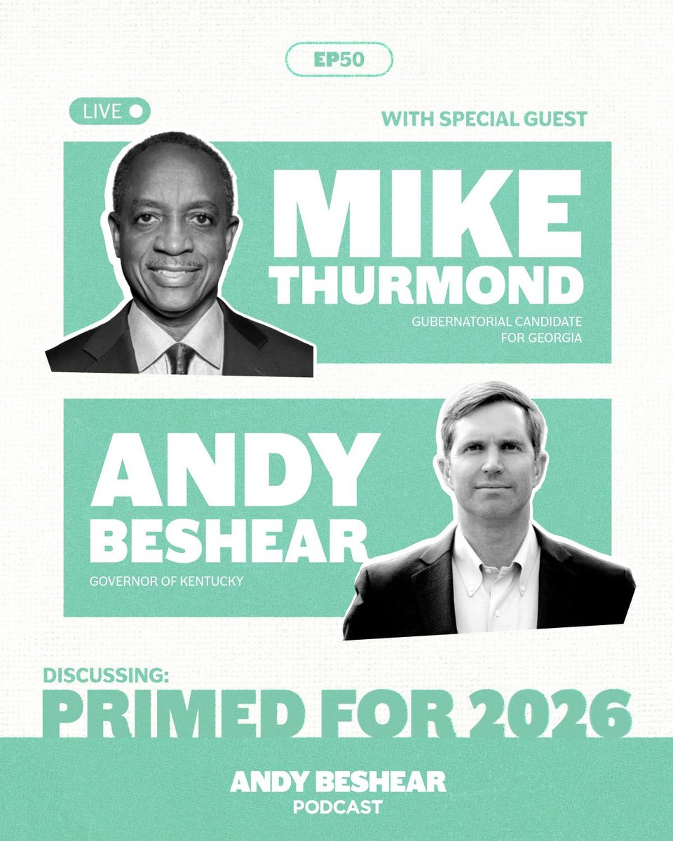 Andy Beshear Podcast tweet media