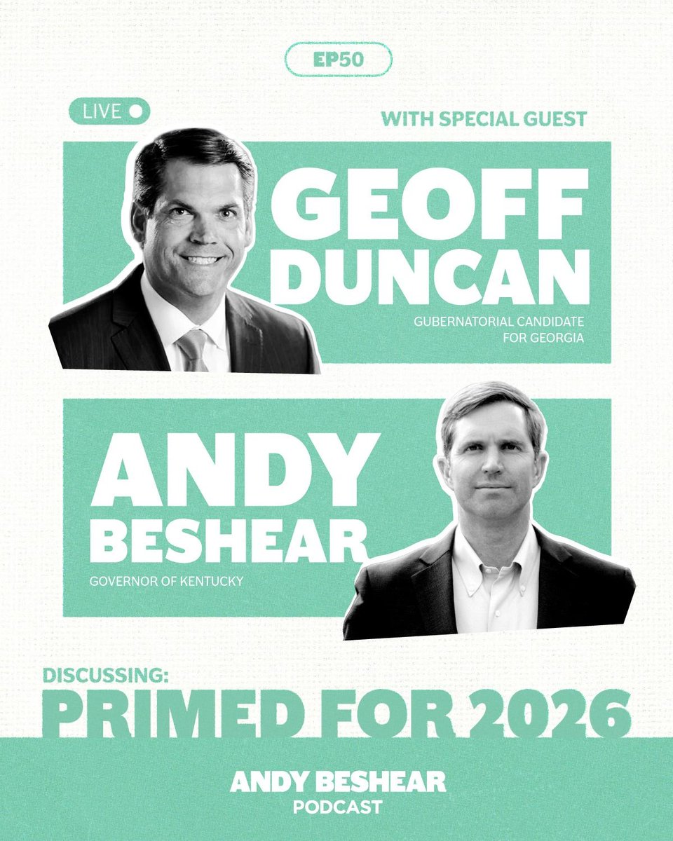 Andy Beshear Podcast tweet media