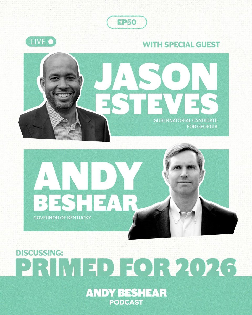 Andy Beshear Podcast tweet media