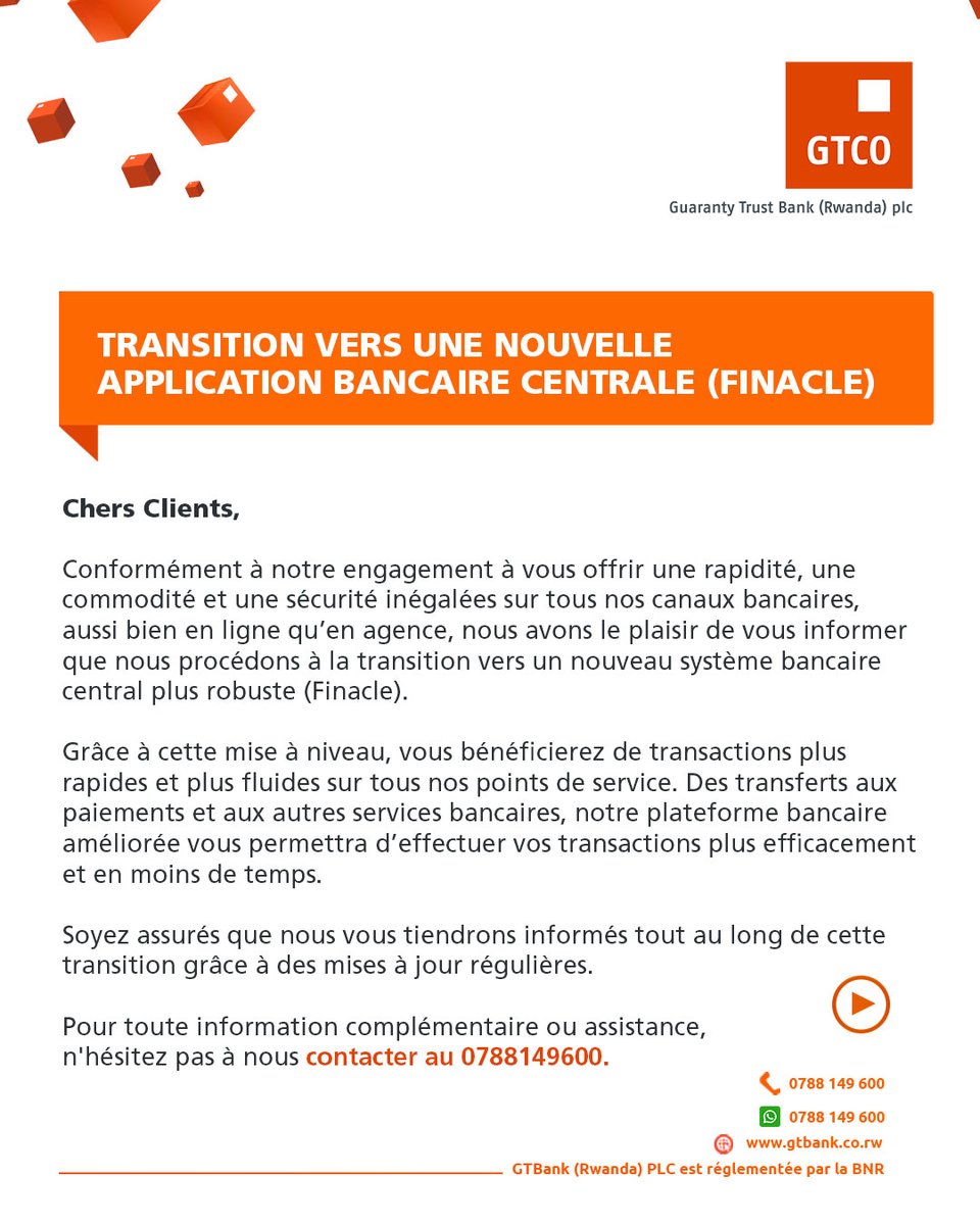 GTBank Rwanda tweet media