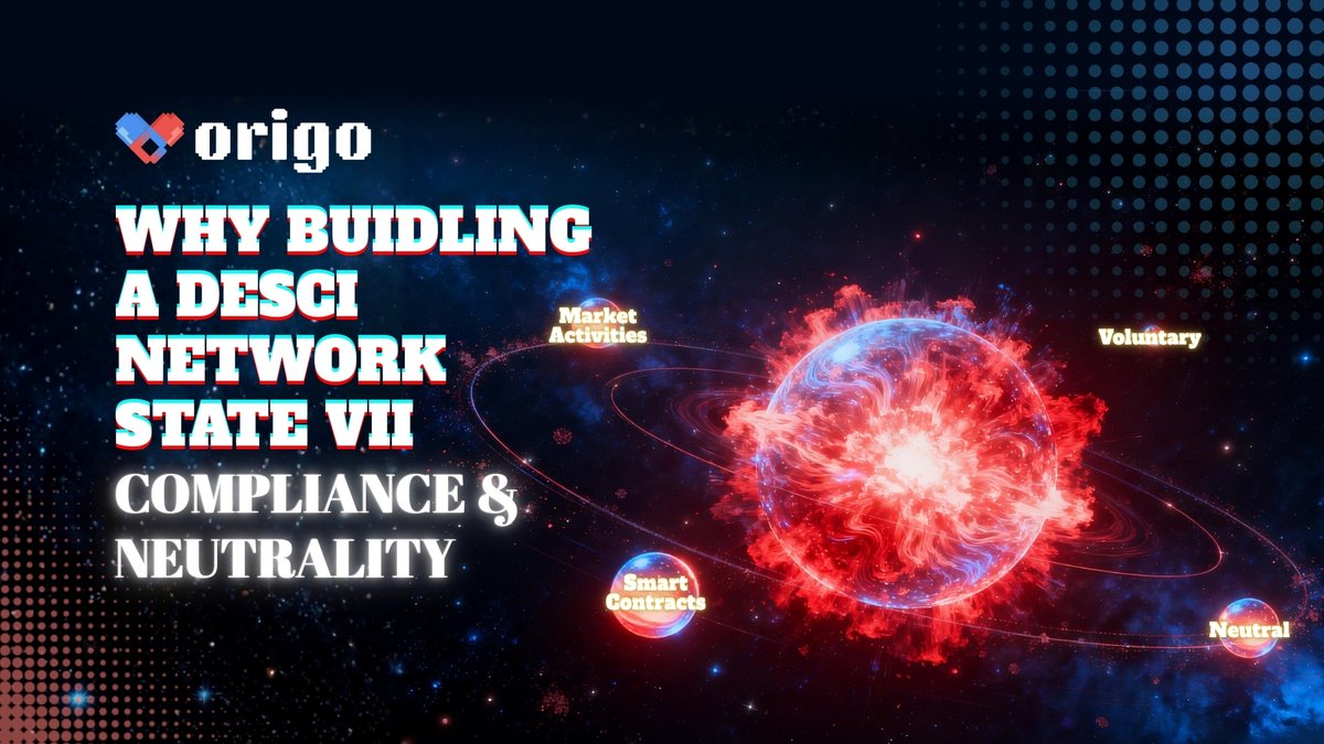 Origobase's tweet photo. Revisiting Why BUIDLing a #DeSci Network State -
Episode β¦: Compliance and Neutrality
At the heart of #Origo lies a principle that shapes every activity across the #OrigoEcosystem
π Incentives arise from market participation
π‘ Participation is voluntary
πͺπ» Outcomes are executed entirely through autonomous smart contracts
π§ Operate with neutrality and transparency
In a landscape where innovation often outpaces regulation, neutrality is not just a safeguard but also the foundation of legitimacy.
π¦Ί Compliance keeps builders protected
π Neutrality keeps ecosystems open
Together, they allow projects to scale without fear, experiment without friction, and welcome global participation without crossing regulatory boundaries!
π₯ For users, this means clarity, safety, and the confidence that the system rewards contribution for users
π£οΈ For BUIDLers, it means a framework where ideas can thrive without compromising integrity
π« For ecosystems, it ensures sustainable growth that regulators, institutions, and communities can all align with
This is how research becomes liquid, how discoveries become economies, and how @base becomes the home of a global, verifiable, and permissionless scientific movement ποΈ