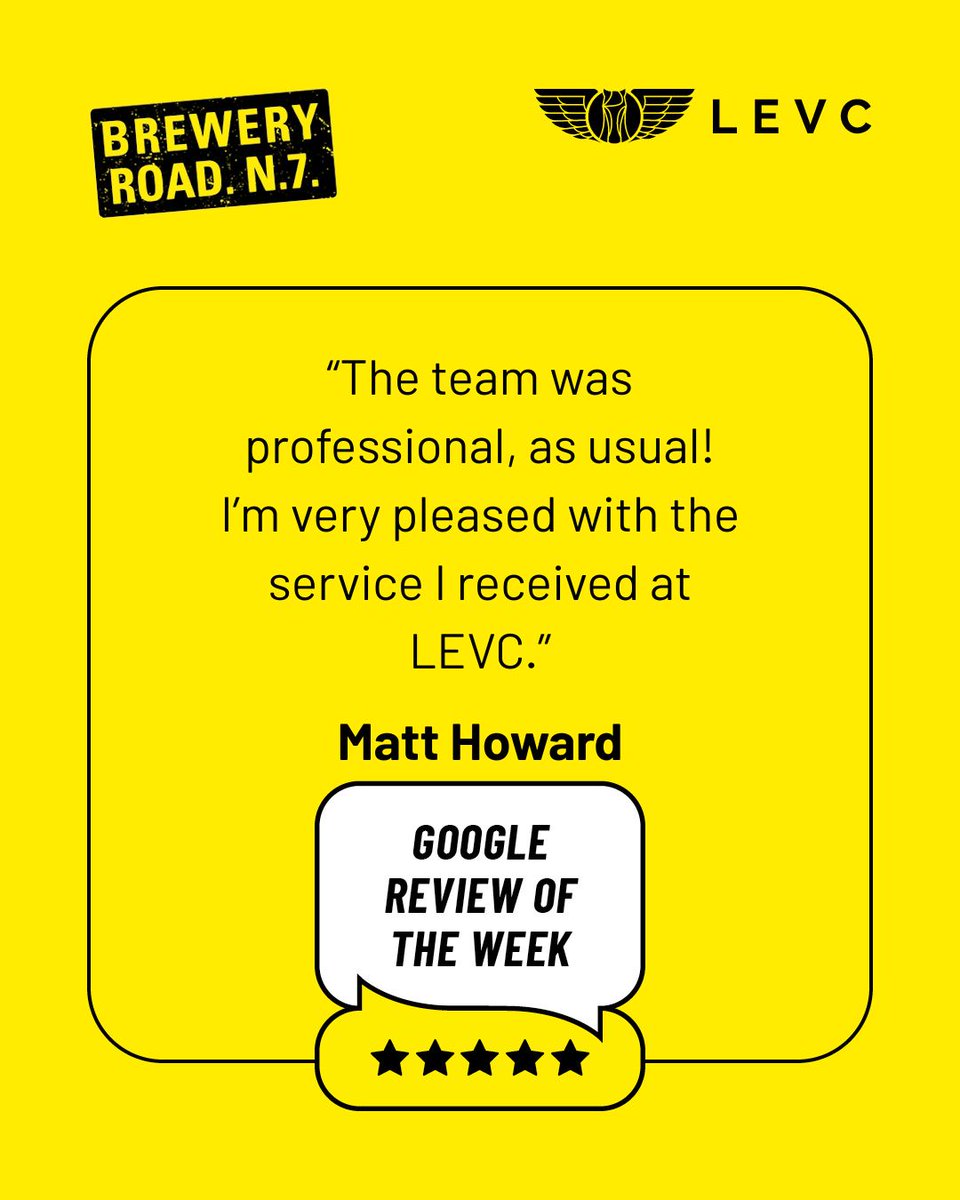 LEVC Brewery Road tweet media