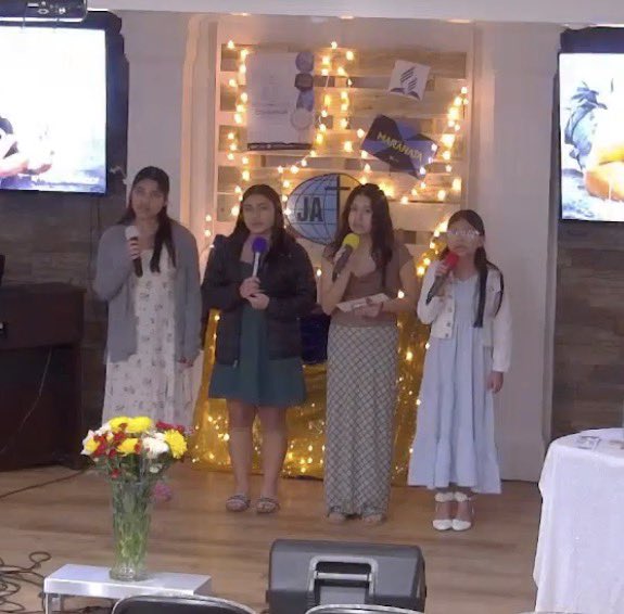 Y así arrancamos nuestro #GlobalYouthDay2026 Clinton y Marlboro en acción !!! Porque la iglesia es de ellos!!!!