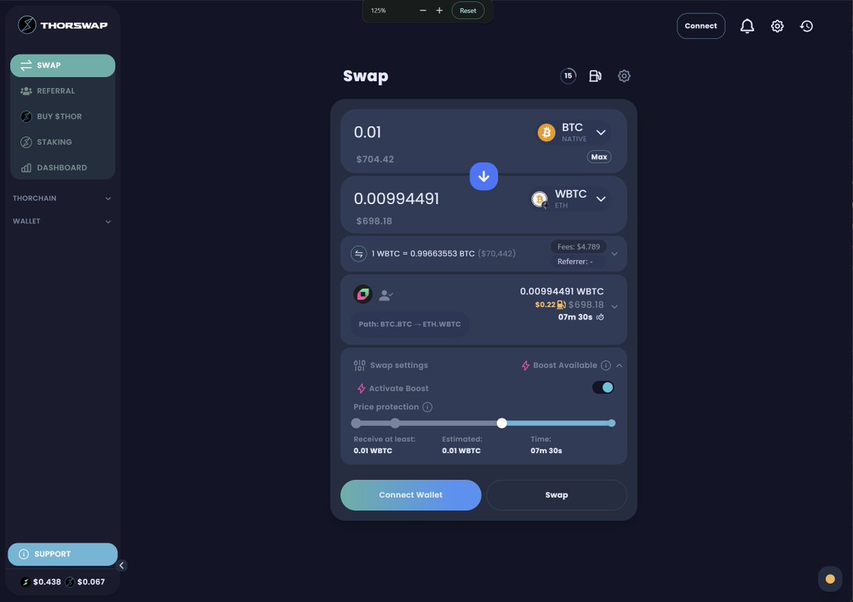 THORSwap ⚡ #BetterThanCEX tweet media