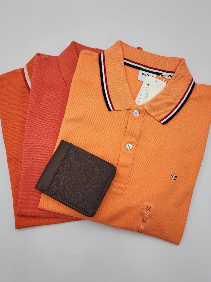 Labonnechemise's tweet photo. Il fait chaud, porter des polos CELIO! 
Taille M, 100% Coton
État neuf 
Pack de 3 à 24.900f /livraison offerte

Douala, Bonamoussadi 
https://t.co/zr2VrywwKI https://t.co/vYLvScwk7O
