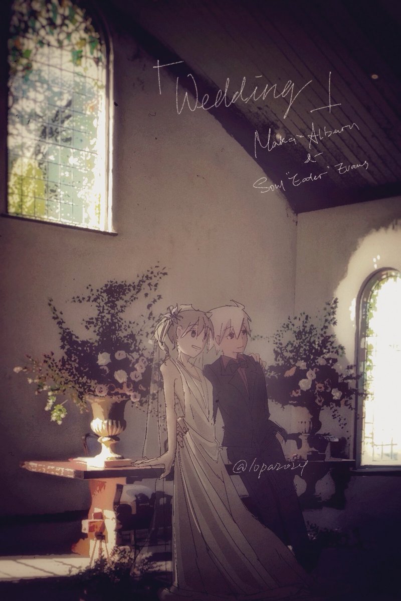 10pa2024's tweet photo. wedding
#souleater 
#soulmaka https://t.co/NgwDBFVX6s