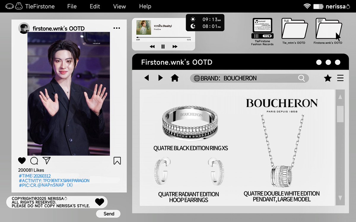 📝【tlefirstone’s fashion records】
📍 TFO 9ENT X SIAM PARAGON
📆2026.03.12
👥tlefirstone

#9entawards2026xTleFirstone
#TleFirstone #เติ้ลเฟิร์สวัน
#TLE_mtm #Firstone