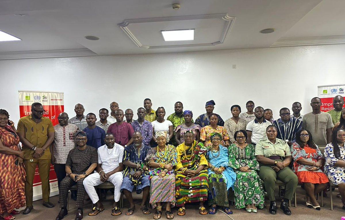ActionAidGhana's tweet image. #Ongoing: IRCC PROJECT BASELINE STUDY VALIDATION WORKSHOP
Importantly,  the baseline insights may also inform a refinement of targets and  adaptive implementation strategies, ensuring the project remains  responsive, accountable, and impactful. @UNHABITAT  @Habitat_org