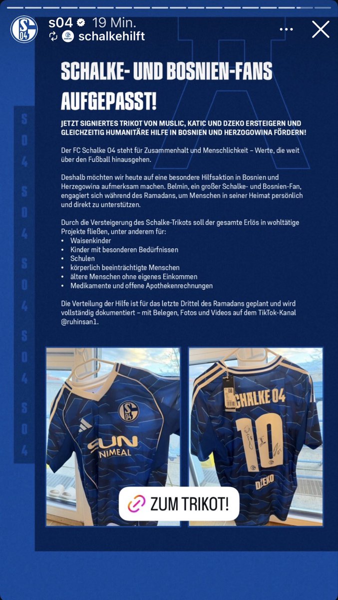 alter ist das cool, schalke und der bosnien💙🇧🇦