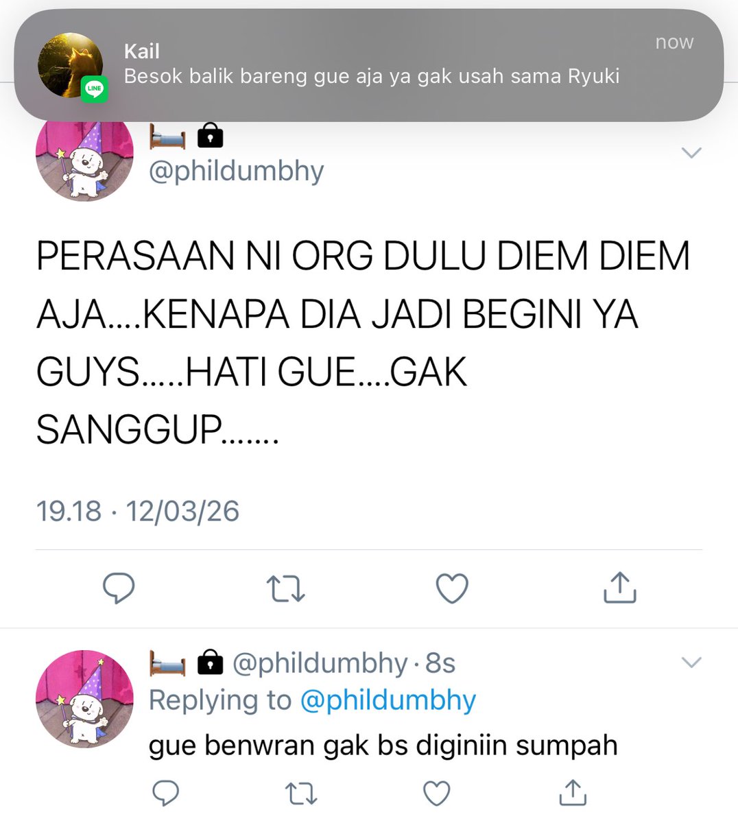 intofairytale's tweet photo. ohyul as si pendiem yang tiba tiba mulai takut ceweknya (yang belum jadian itu) diambil orang lain https://t.co/5oHT5HsVby