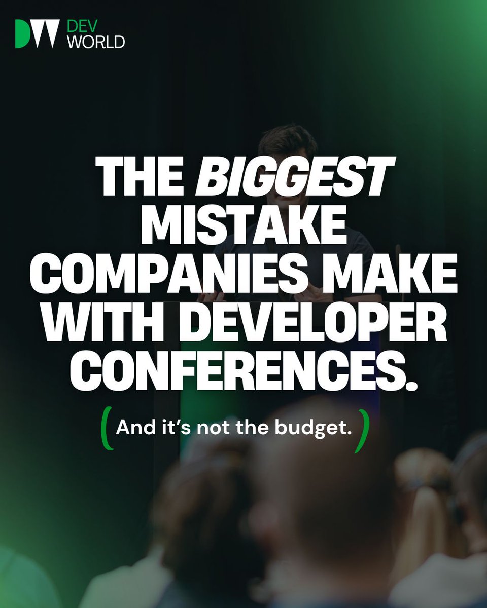 DEVWorld Conference tweet media