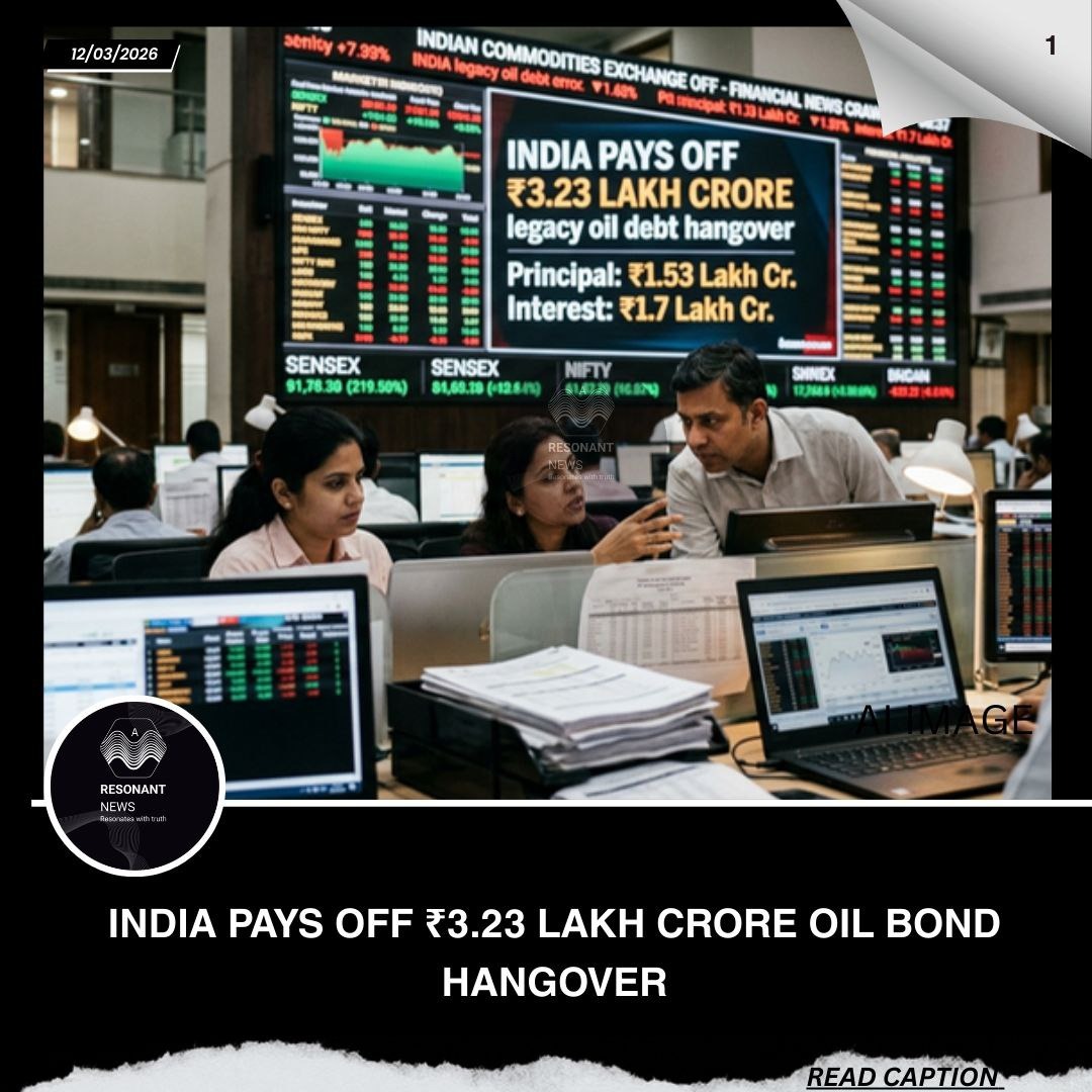 karupaiahthevar's tweet photo. As of March 12, 2026, India has officially completed the repayment of the legacy oil bonds issued between 2005 and 2010. The final settlements mark the end of a decade-long fiscal "cleanup" of debt incurred to subsidise fuel prices during the UPA era.

Final Repayment Breakdown

Total Principal Settled: Approximately ₹1.53 lakh crore (originally issued as ₹1.34–₹1.44 lakh crore in special securities).

Total Interest Paid: Roughly ₹1.7 lakh crore over the lifespan of the bonds.

Combined Fiscal Impact: A total payout of ₹3.23 lakh crore, often referred to by the government as settling a "petrol credit card". 

Key Milestones and Timeline

The Debt Legacy: The bonds were issued to Oil Marketing Companies (OMCs) to compensate them for selling fuel below market costs when international crude prices were high.

The Repayment Cycle: While the current government inherited roughly ₹1.3 lakh crore of this debt in 2014, the vast majority of redemptions were scheduled between 2021 and 2026.

Final Tranches (2026):

February 4, 2026: Repayment of the 6.90% GOI Special Bonds (₹21,942 crore).

March 23, 2026: Scheduled maturity of the 8.00% GOI Special Bonds (₹10,000 crore).

March 29, 2026: Final maturity of the 8.40% GOI Special Bonds (₹4,971 crore). [1, 7, 8, 9, 10, 11, 12] 

Fiscal Significance

Budgetary Relief: The completion of these payments frees the Ministry of Finance from an annual interest burden that previously hindered greater reductions in fuel excise duties.

Subsidy Transition: This marks a full transition from the old bond-based subsidy model to a deregulated market system (petrol in 2010, diesel in 2014) and direct cash subsidies where applicable.