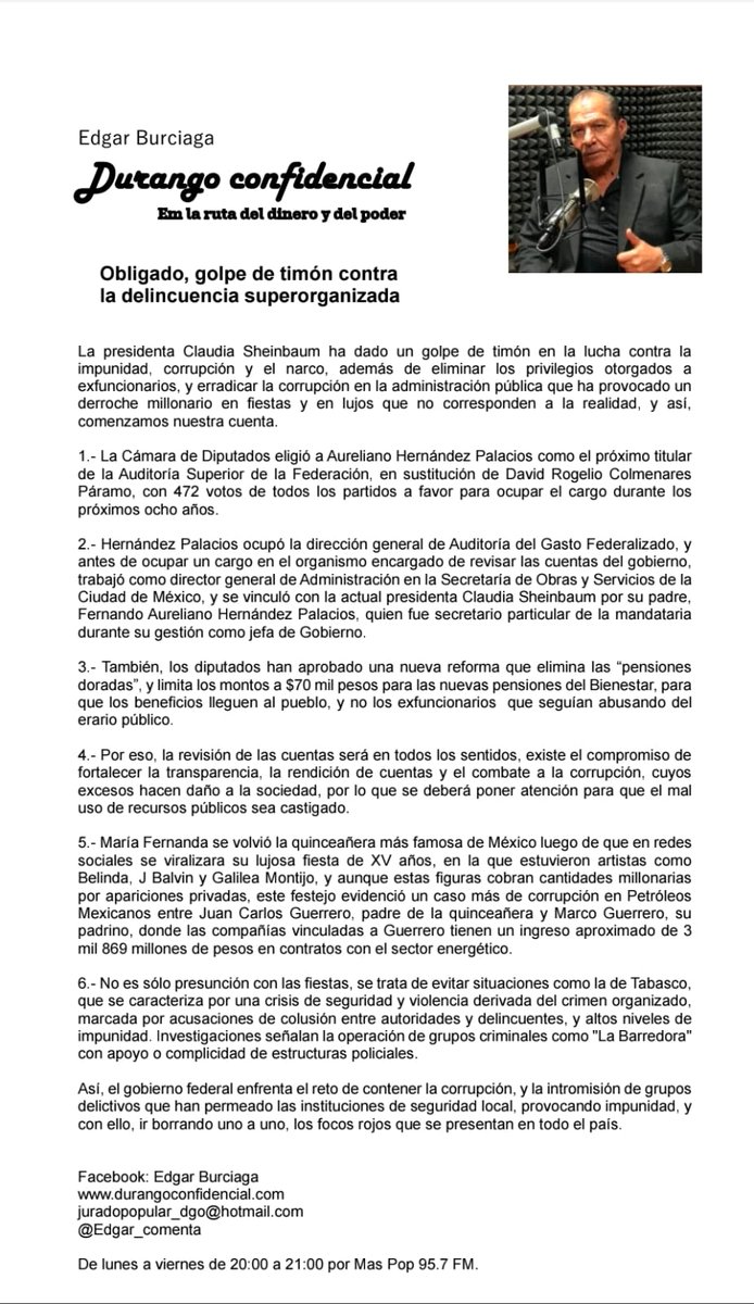 Edgar Burciaga tweet media