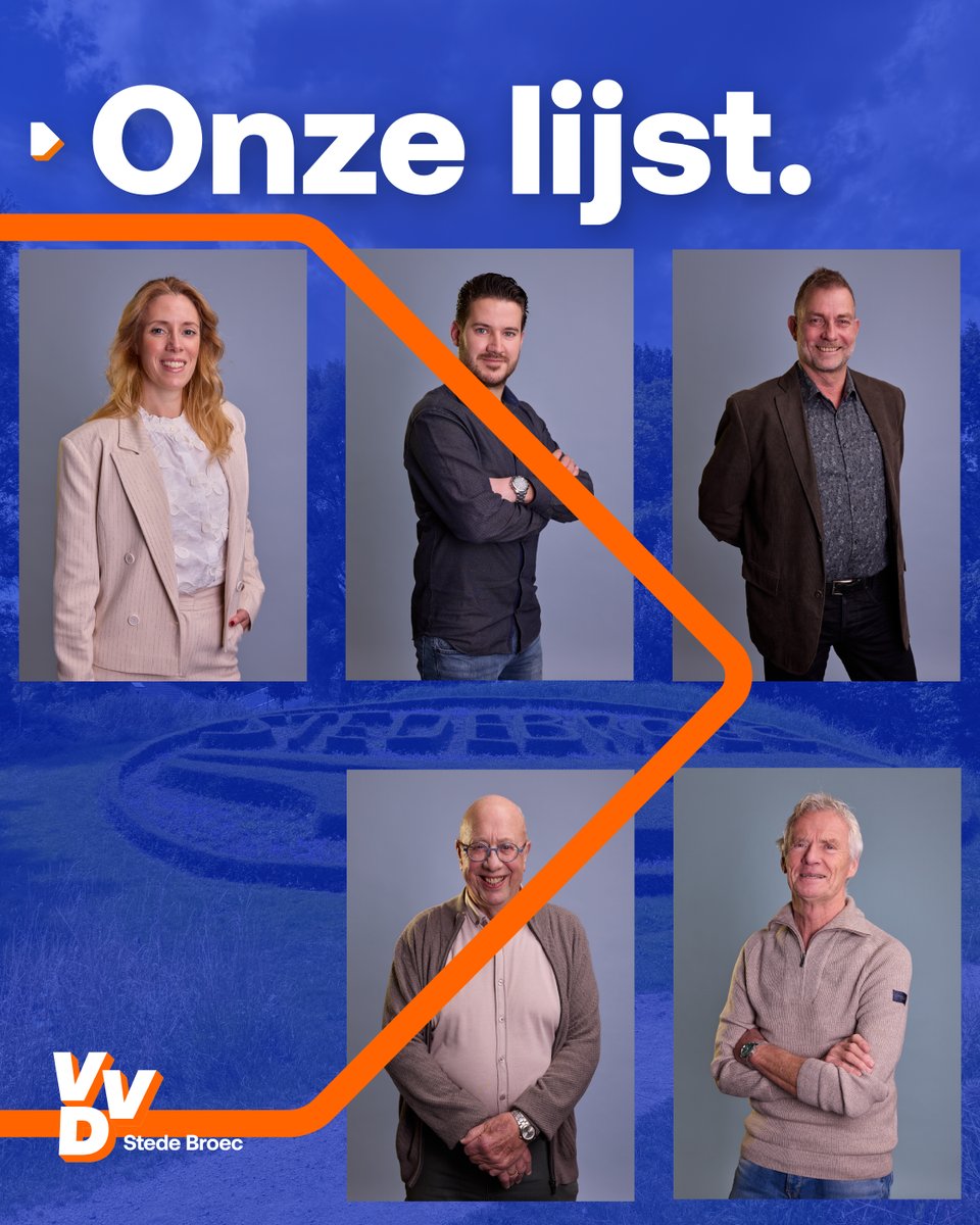 Vandaag zetten we vijf van onze kandidaten in de spotlight:

#9 Monique Strijbis

#18 Robbert Karel

#13 John Vriend

#19 Wout Molenaar

#23 Jaap Sneeboer

#18maart #kiesVVD
