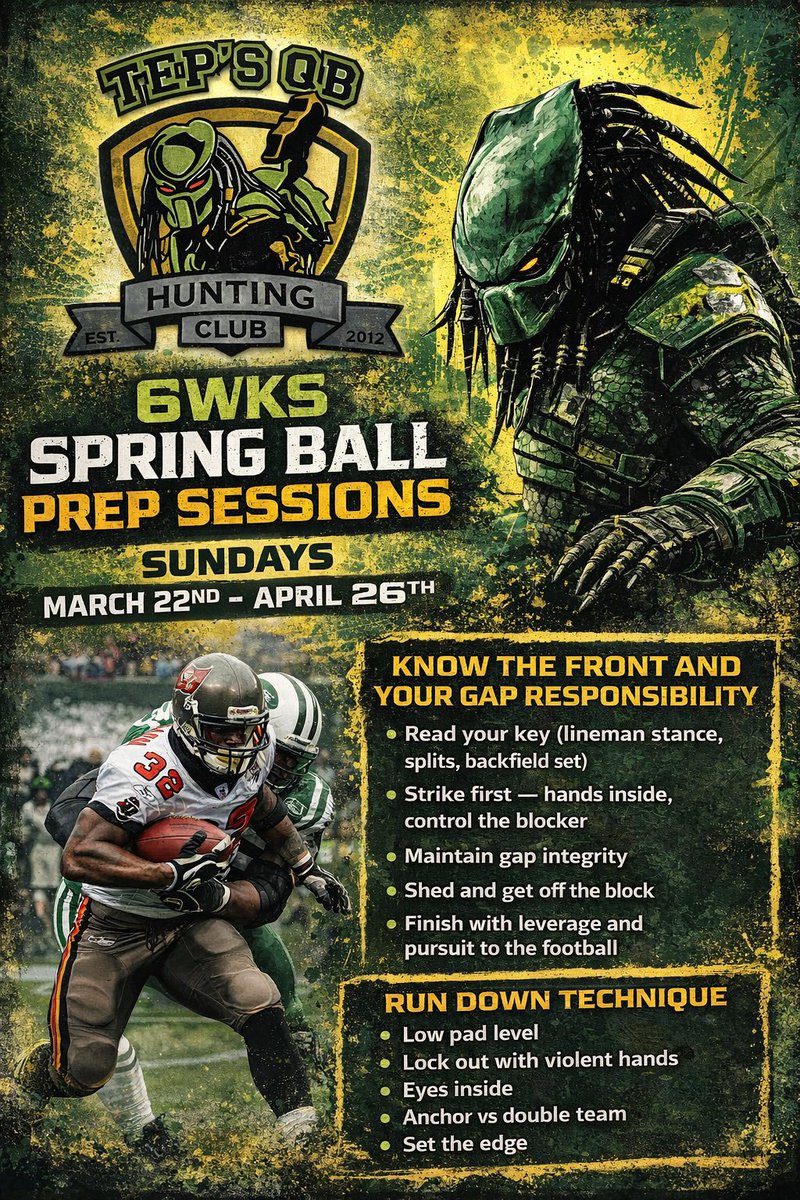 TEP’S QB HUNTING CLUB EST. 2012 tweet media