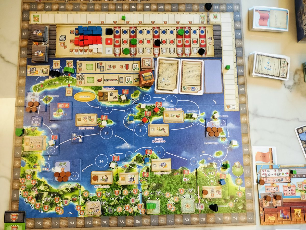 koshian_bglife's tweet image. #Maracaibo キャンペーン（困難）
第11章 108-147で敗北
3種類のレガシータイル埋めないとストーリー進まないとのことなので負けを覚悟で埋めにいきました。勝ち優先だと数ゲーム話停滞しそうだったもんね。
上手く埋めきれたから次ゲームから気になるストーリーの続きが見れる！
#テンデイズのゲーム