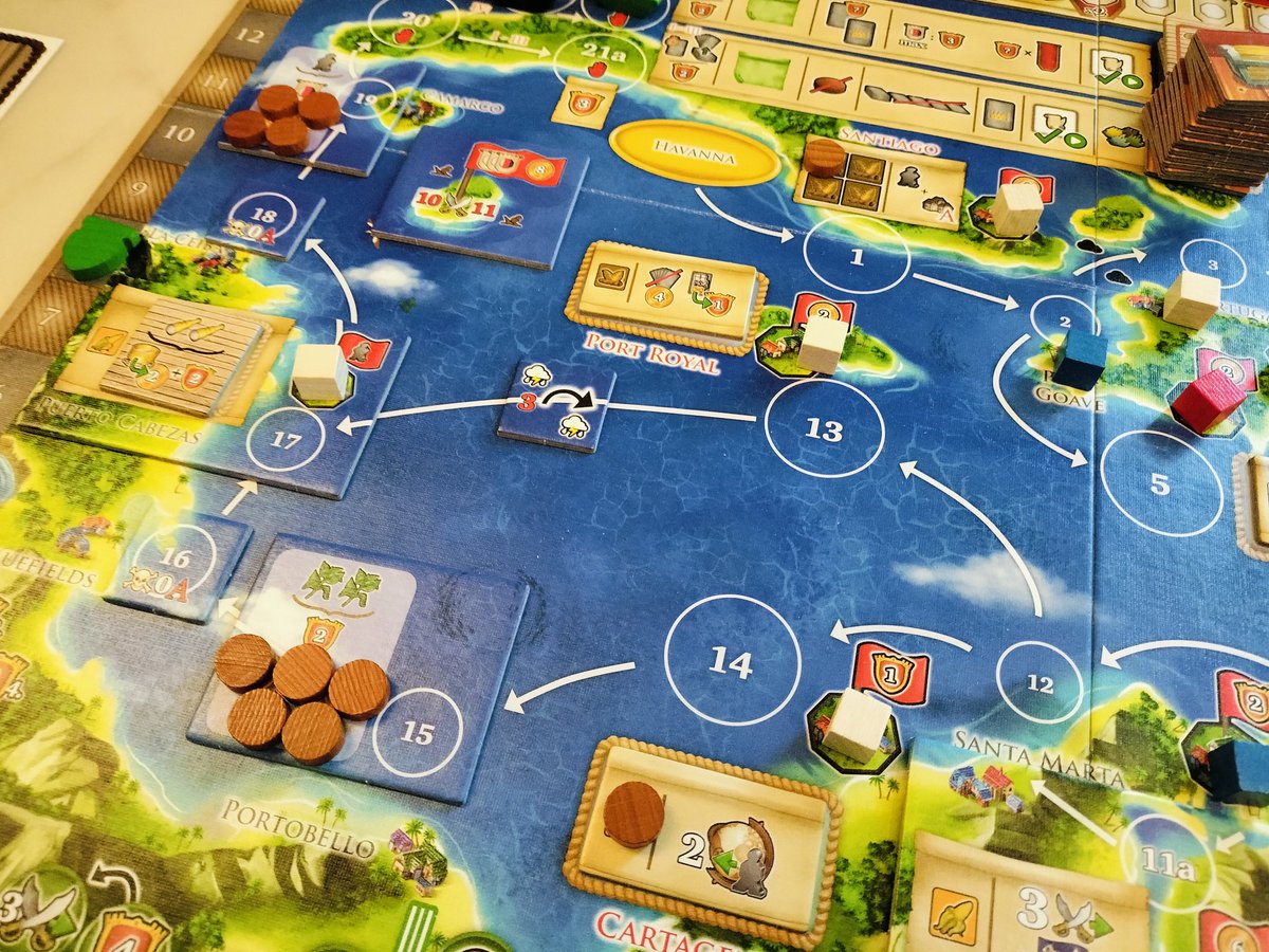 koshian_bglife's tweet image. #Maracaibo キャンペーン（困難）
第11章 108-147で敗北
3種類のレガシータイル埋めないとストーリー進まないとのことなので負けを覚悟で埋めにいきました。勝ち優先だと数ゲーム話停滞しそうだったもんね。
上手く埋めきれたから次ゲームから気になるストーリーの続きが見れる！
#テンデイズのゲーム