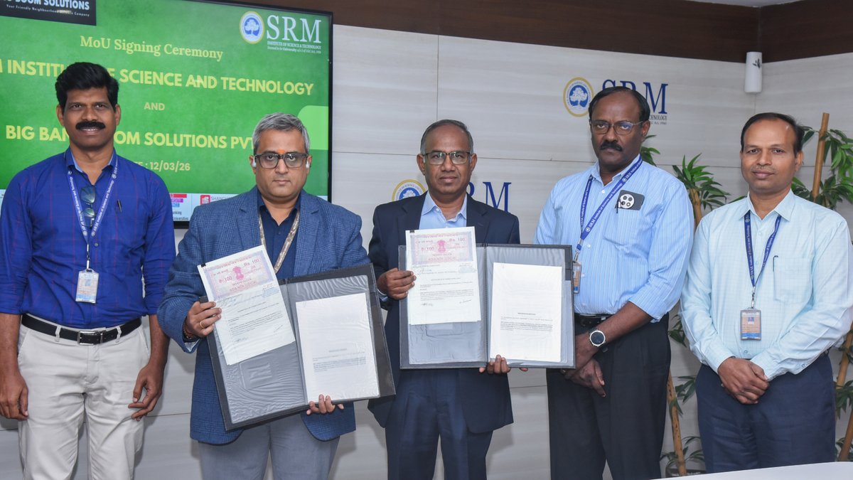 SRM Institute of Science and Technology tweet media