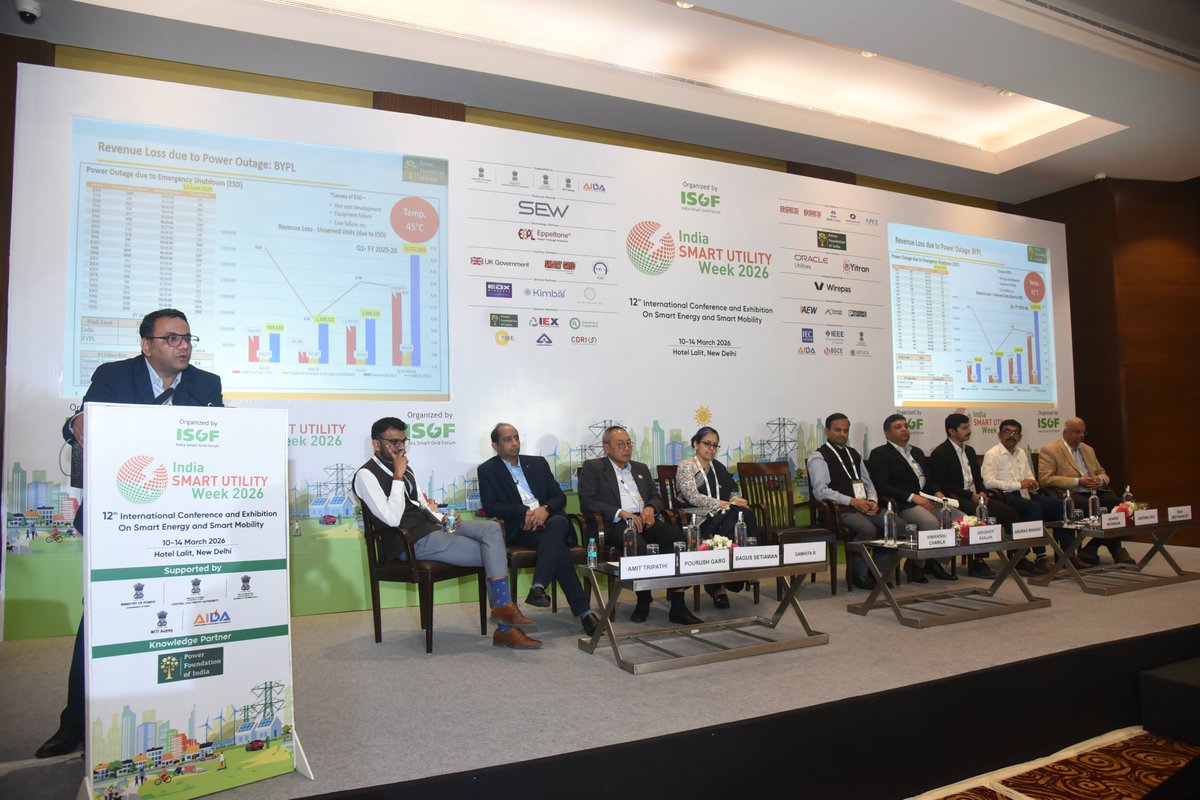 India Smart Utility Week - ISUW tweet media